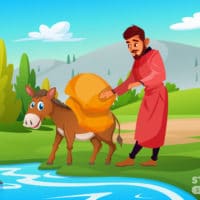 Read Kids Stories In Malayalam The Foolish Donkey