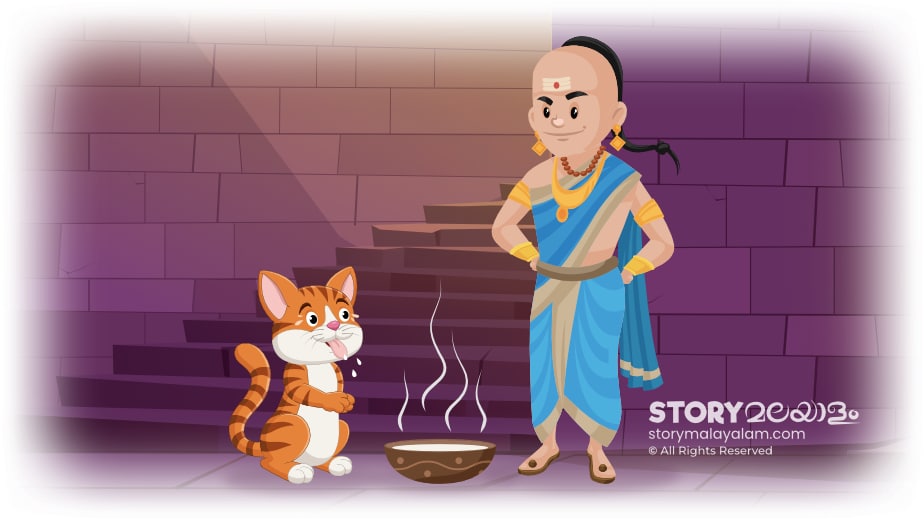 Funny Malayalam Story Tenali Raman and the Cat