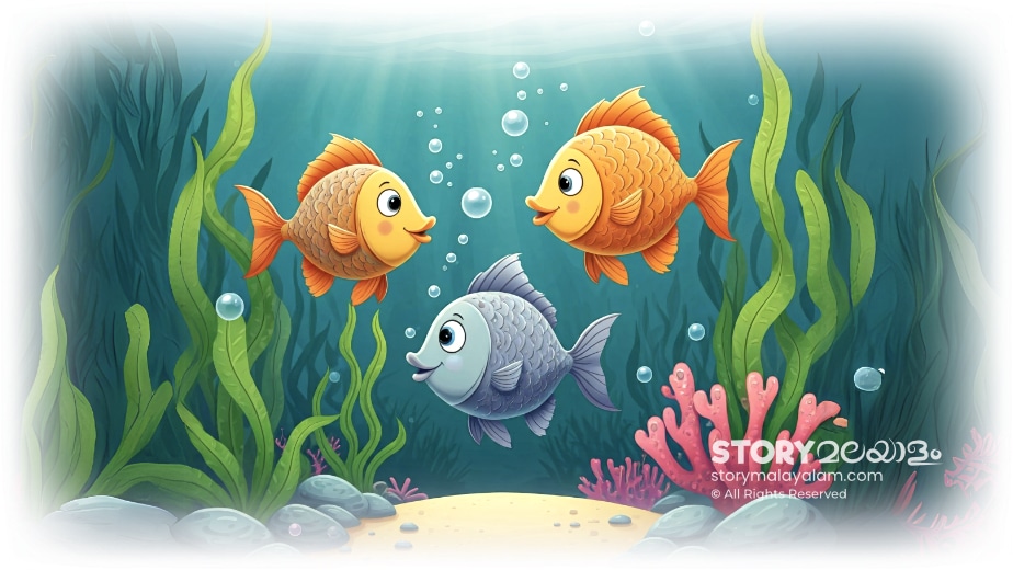 Malayalam Panchatantra Story The Three Fish